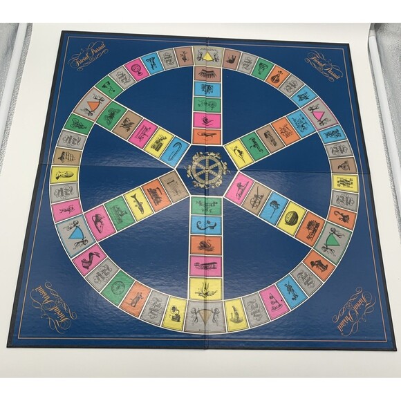 Trivial Pursuit Master Game Board Only From Young Players Edition 1984 - Picture 1 of 12